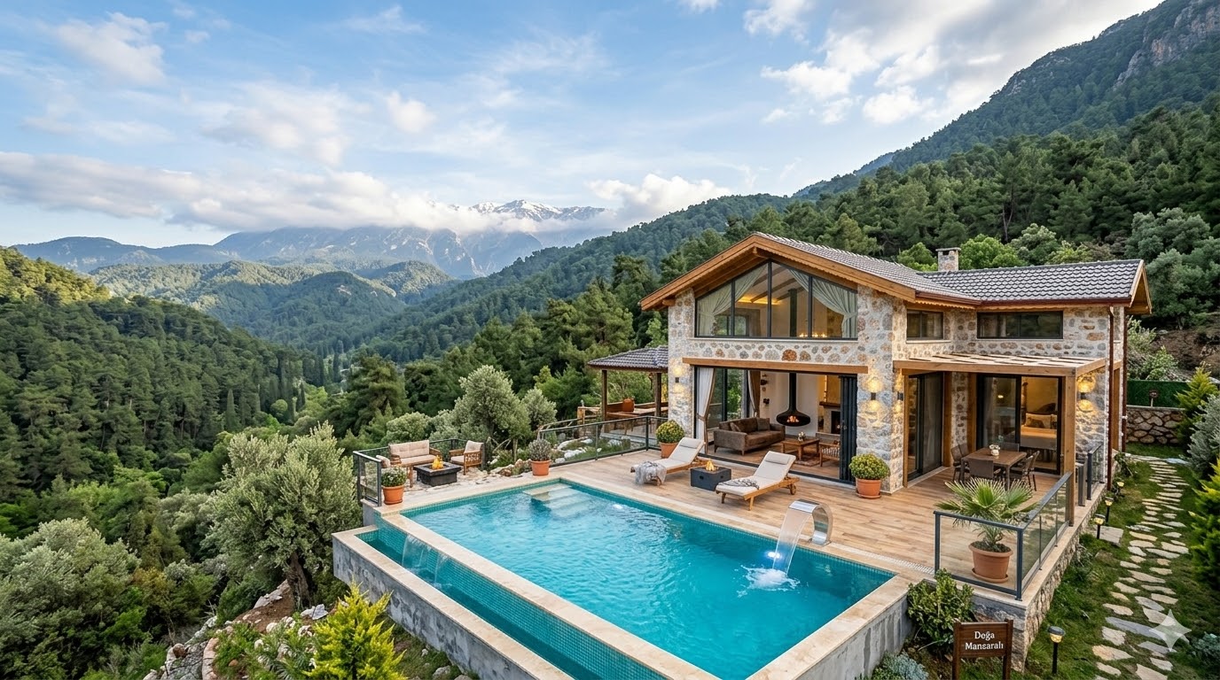 Doğa Manzaralı Kiralık Villalar