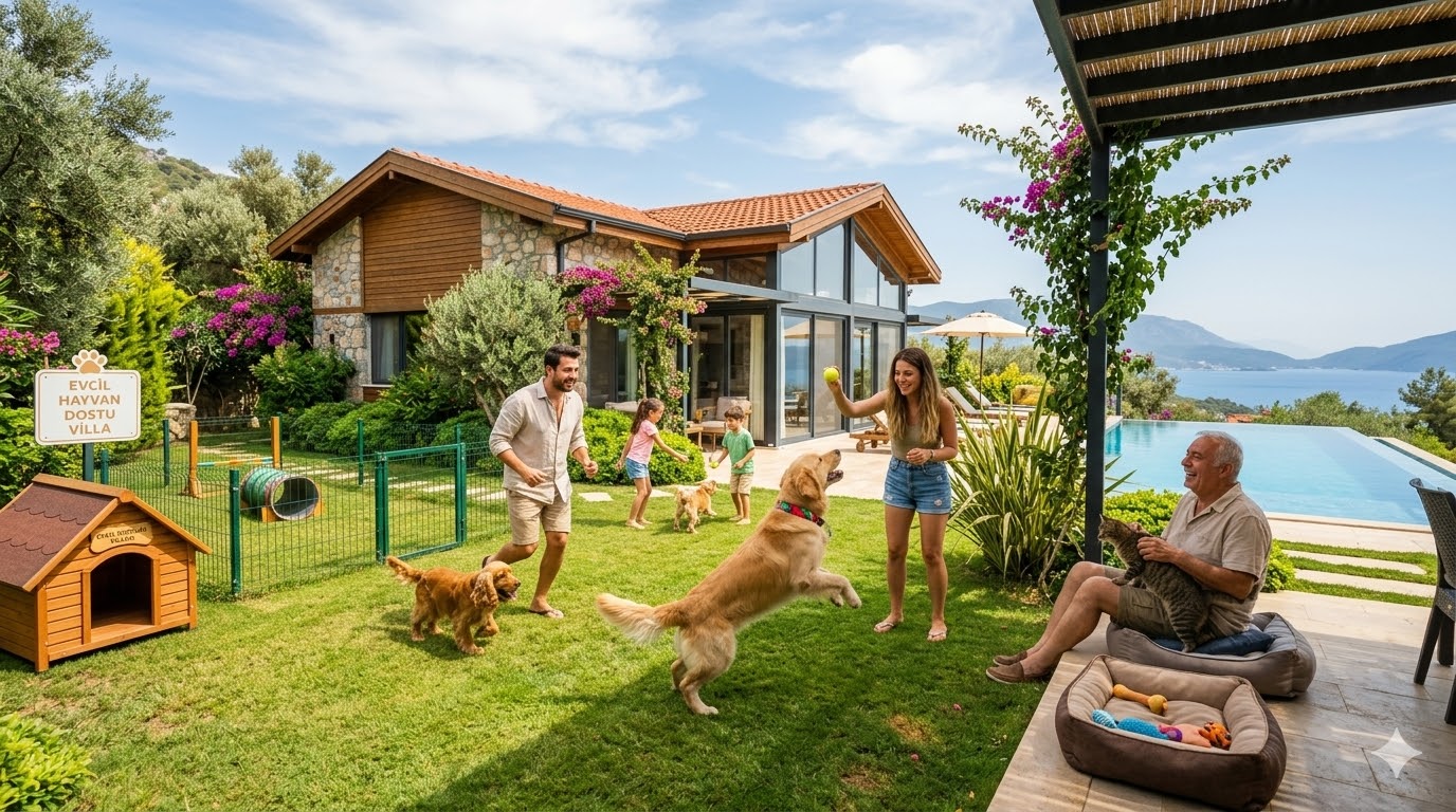 Evcil Hayvan Dostu Kiralık Villalar