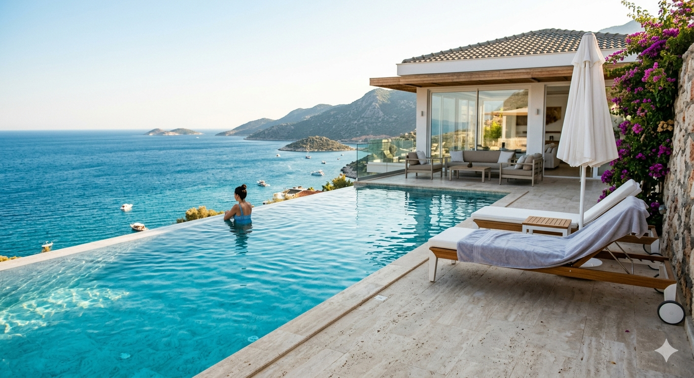 Sonsuzluk Havuzlu Kiralık Villalar